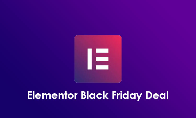 elementor black friday deal