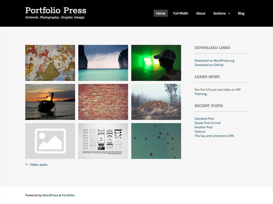 portfolio-press-theme
