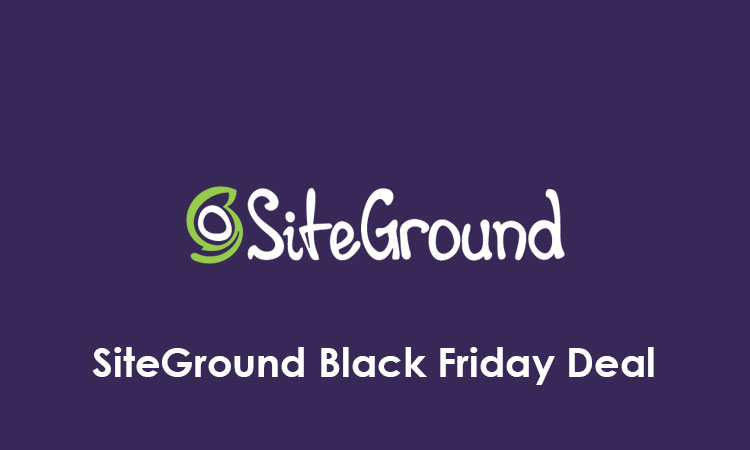 siteground black friday deal